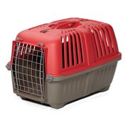 BPF Spree Small Built-in Carry Handle Soft-Sided Carrier, Red, 9 lb Limit