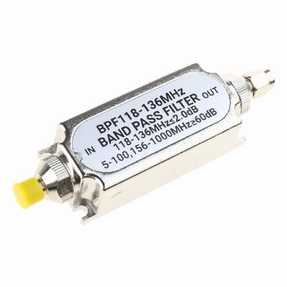 BPF118-136MHz 50ohm SMA Connect Band Pass Filter Bandpass BPF118