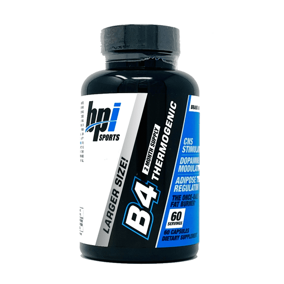 BPI B4 60 Servings Thermogenic Fat Burner 2 Month Supply