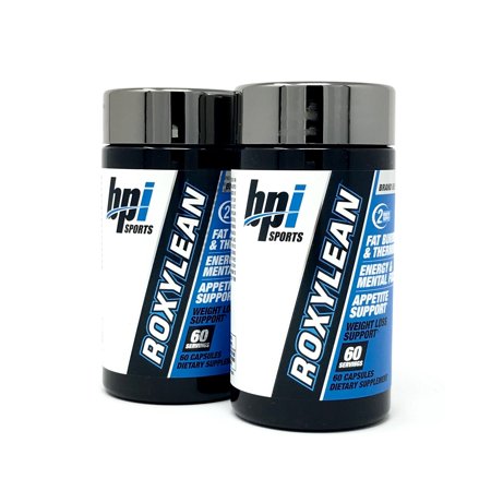 BPI BPI Sports Roxylean Extreme Fat Burner and Weight Loss Supplement, 120 Count ( 2 Packs of 60 Count)