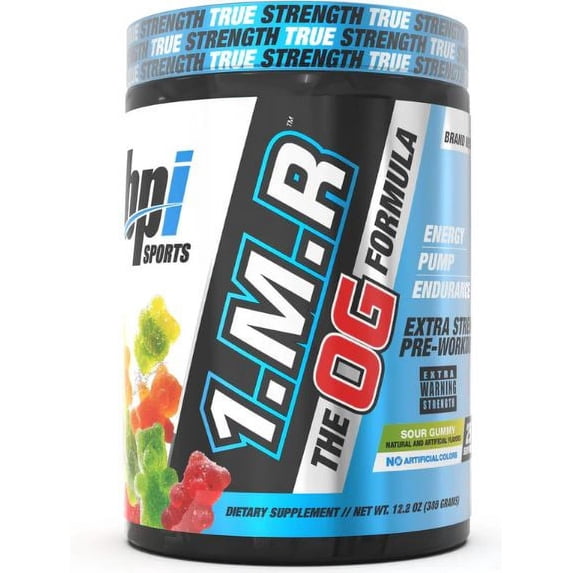 BPI Sports 1MR OG Pre-Workout 25 Servings Sour Gummy