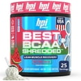thumbnail image 1 of BPI Sports Best BCAA Shredded, Caffeine-Free Thermogenic Recovery Powder, Watermelon Ice, 9.7 (25 Servings), 1 of 8