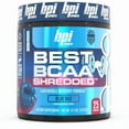 thumbnail image 1 of BPI Sports Best BCAA Shredded - Caffeine-Free Thermogenic Recovery Formula - BCAA Powder - Lean Muscle Building - Accelerated Recovery - Weight Loss - Hydration - Blue Raz - 25 Servings - 9.7 oz., 1 of 9
