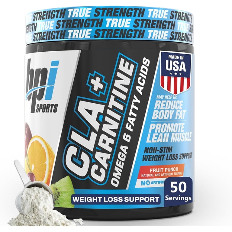 BPI Sports CLA Carnitine Weight Loss Support Formula Fruit Punch