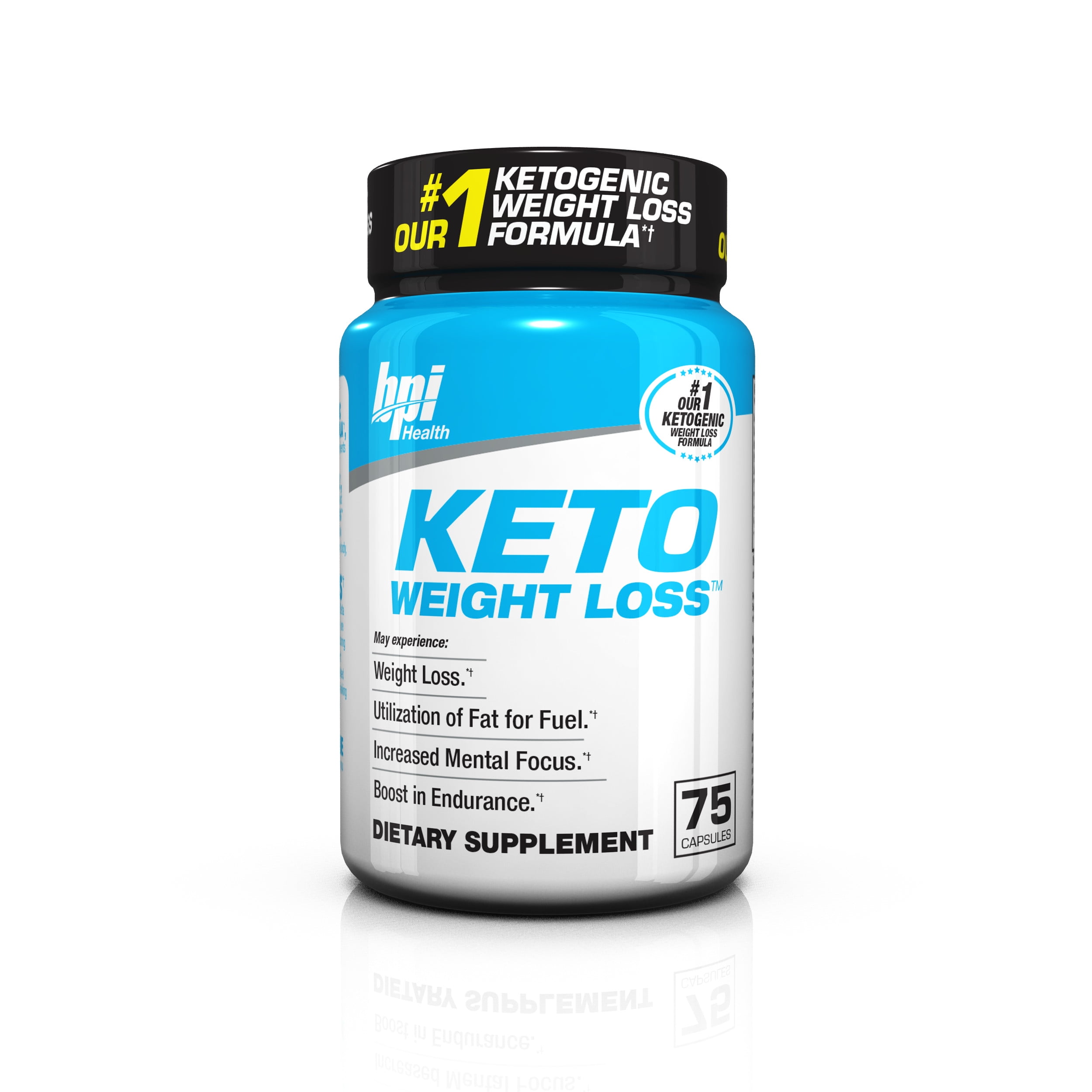 BPI Sports Health Keto Weight Loss Ketogenic Dietary Supplement
