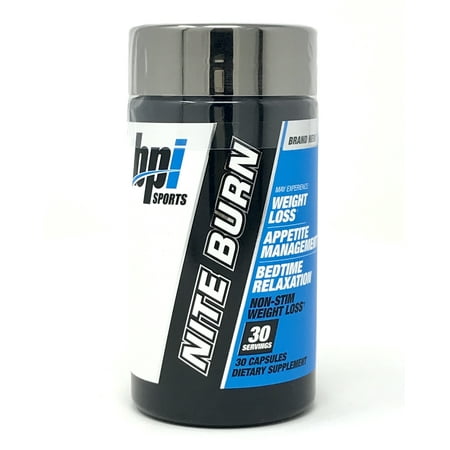 BPI Sports Nite Burn Nighttime Weight Management Formula 30 Count