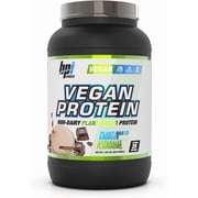 BPI Sports Vegan Protein Powder, Pea and Brown Rice Protein, Chocolate, 20g Protein, 1.9 lbs, 25 Servings