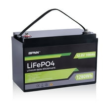 BPNN 12V 100Ah LiFePO4 Battery Long Cycles 12V Lithium Battery for RV Home Backup