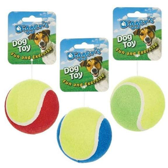 PetEdge A08233 3 in. Diggers Tennis Balls