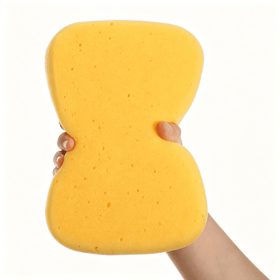BPPEG 1 Pcs Large Car Wash Sponge, Extra Thick Scratch-Free Foam for Auto Detailing, Car Wash Sponge