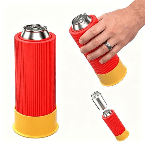 BPPEG 12Oz Single Can Shotgun Tactical Loading Can Beer Can Holder,Novelty Beer Can Support,Party Novelty Supplies