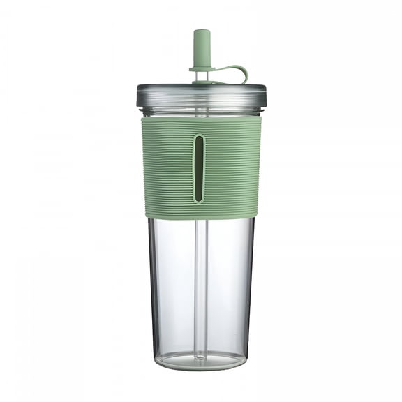 BPPEG 2026 New Acrylic Travel Tumbler with Lid and Straw | 32Oz Insulated Double Wall Reusable Cups for Home,Office,Car,Travel,School,Gym,Clear/ High Temperature Resistance