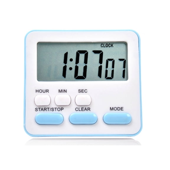 BPPEG 2026 New Digital Timer,Large Screen Kitchen Timer,Adjustable Clip Timer,Abs Plastic Digital Timer for Cooking, Baking, Workout Routines, Time Management, Household Tasks.