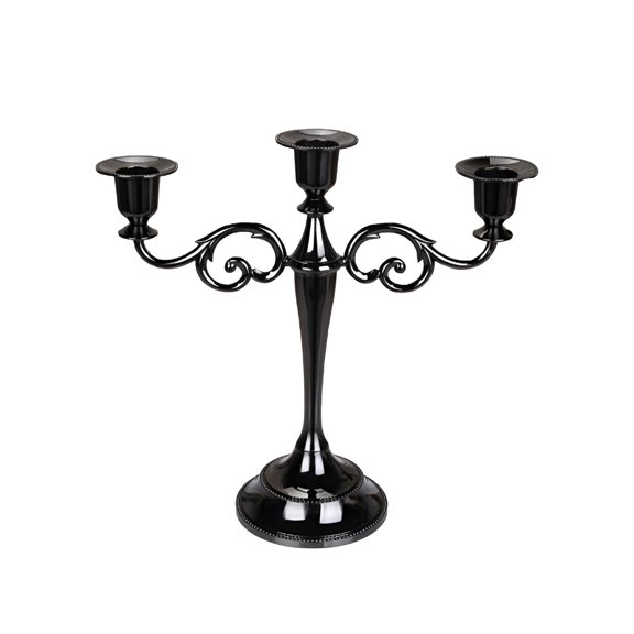 BPPEG 2026 New Home Decor Durable Candelabra Elegant Design European-Style Gold Silver Versatile Use Black for Living Room, Dining Room, Weddings, Parties, Romantic Settings, Table Centerpieces