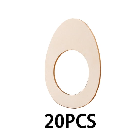 BPPEG 2026 New Napkin Rings Creatively Designed Curved Napkin Rings Naturally Finished Wood Napkin Rings Uniquely Patterned Hollow Napkin Rings for Wedding Party Dining Egg2