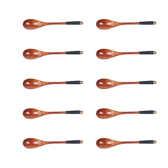 BPPEG 2026 New Wooden Spoons for Cooking Crafted From Authentic Wood Soup Ladle Multi Purpose Kitchen Essential Wooden Cooking Utensils for Stirring Serving Sauting