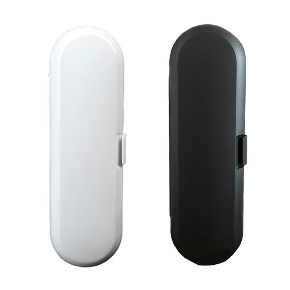 BPPEG 2Pcs Toothbrush Travel Case,Portable PP Tooth Brush Holder,Travel Toothbrush Case for Electric Toothbrush