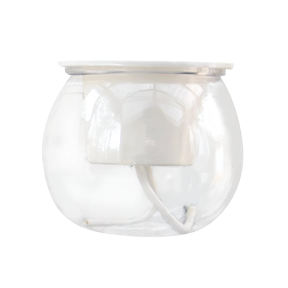 BPPEG 4.33" Semi Hydroponic Pots, Naked Root Planters, Self Watering Pots for Indoor Plants, Hydroponic Pots, Bottom Watering Pots for Indoor Plants, Easy Plant Self Watering Pot