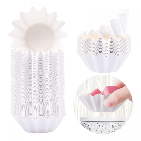 BPPEG 50Pcs/100Pcs Wax Melt Warmer Liners Reusable & Leakproof Candle Warmer Liners Wax Tray for Scented Wax, Electric Wax Warmers, Plug in Warmers, Candle Warmer, Wax Melter and Wax Burner