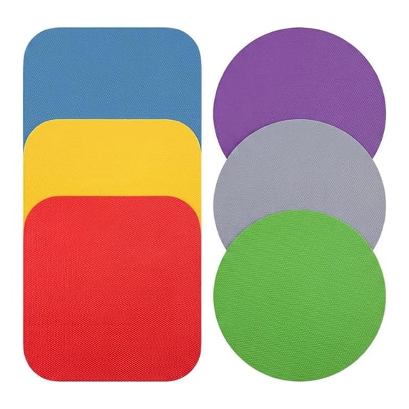 BPPEG 6 Pack Non-Slip Rubber Jar Opener Pads-Silicone Gripper for Lids ...