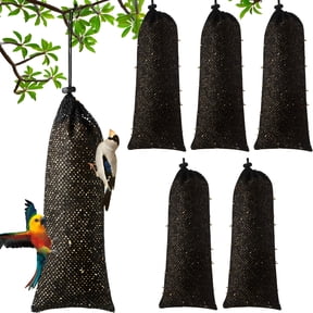 BPPEG 6 Pieces Sock Feeder,Thistle Seed Sock Bird Feeder,Instant Seed Bag Hanging Bird Feeders for Outdoors Garden Yard Wild Birds,4.7 X 11 Inch