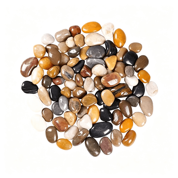 BPPEG 6Lb River Rocks for Plants Indoor, 2-3Inch Pebbles for Vase ...