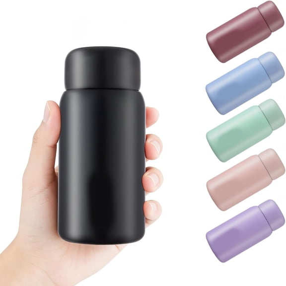 BPPEG 7oz Mini Insulated Water Bottle,Leak-Proof Pocket Size Flask for Hot;Cold Drinks,Portable Small Coffee Cup for Women,Kids,Travel,School;Office