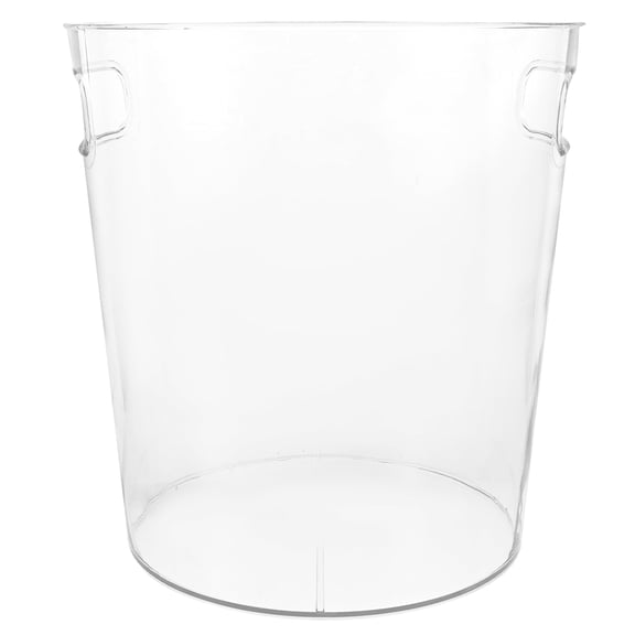 BPPEG Acrylic Flower Bucket Clear Cylinder Vase Wedding Decor - Vases for Flowers & Plastic Vases for Flowers