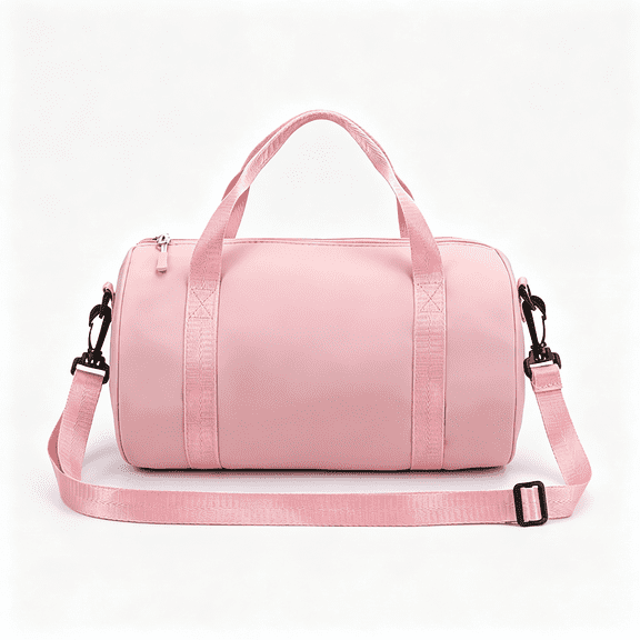 BPPEG Ballet Dance Bag Mini Gym Bag Lightweight Small Duffle Bag 10L Cute Crossbody Bag for Yoga Swimming Sport,Stylish Ballet Dance Bag(Pink)