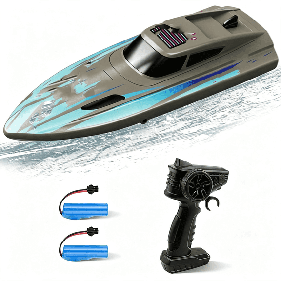 BPPEG Brushless Rc Racing Boat with Auto Flip and Led Lights Rtr|High-Speed Performance,Waterproof Hull,Propeller Drive,Pool & Lake Ready,Thrilling Rc Boats for Adults Jet Boat