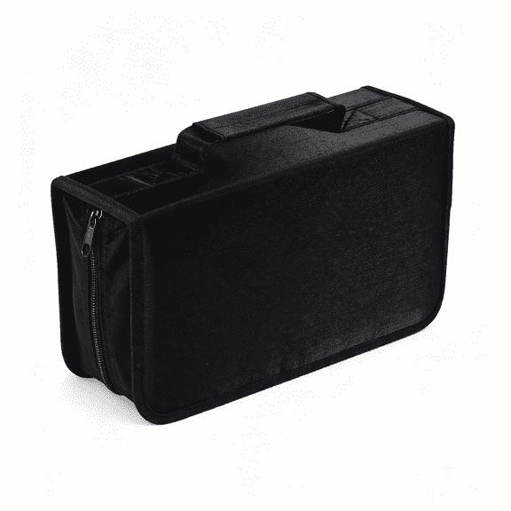 BPPEG Capacity Cd/Dvd Case Wallet, Storage,Holder,Booklet Dvd Case Holder Organizer (128 Black)