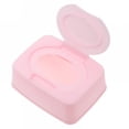 thumbnail image 1 of BPPEG Dryer Sheet Dispenser Pink Baby Wipes Container for Easy Access Travel Wipes Case Wipe Warmer And Baby Wet Wipes Dispenser 1Pcs, 1 of 8