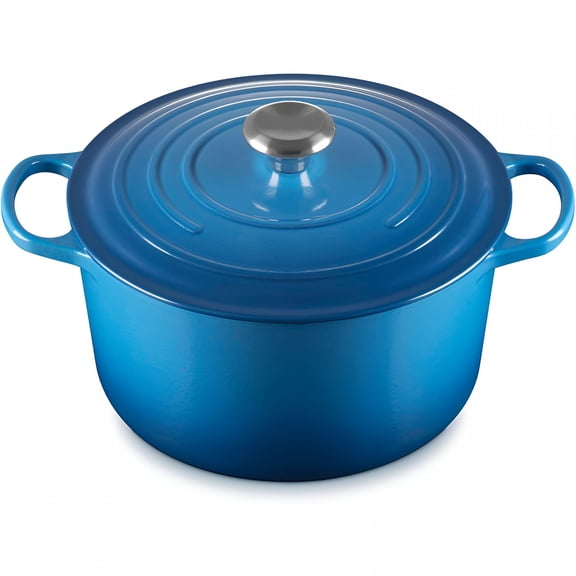 BPPEG Enameled Cast Iron Deep Round Oven,6.5 Qt.