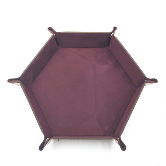 BPPEG Foldable DnD Dice Tray, Soft Velvet Fabric Tabletop