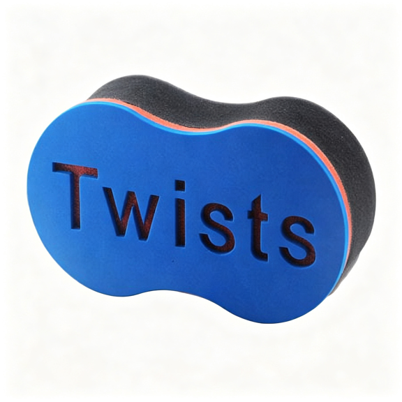 BPPEG Gifts for Women Men Soft Magic Twist Hair Brush Sponge for Natural Afro Coil Wave Dread Sponge Valentines Christmas Birthday Gifts for Him Her, Quick Define Style Hair Sponge
