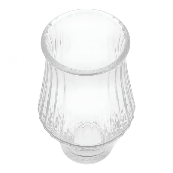 BPPEG Glass Drinking Cups Ribbed Drinking Glasses Creative Beverage Cocktail Glasses Decorative Glassware for Cocktail Wine Milk Soda Juice Ribbed Glass Cups