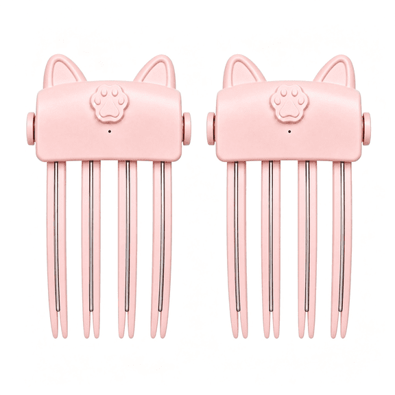 BPPEG Hair Volumizer,Heated Root Lift Comb,Cordless Hair Volume Clip (1,Pink)|Wireless Root Lift Styling Cordless Heated Comb Designed to Add Lift At The Roots for Flat,Straight,or Wavy Hair.