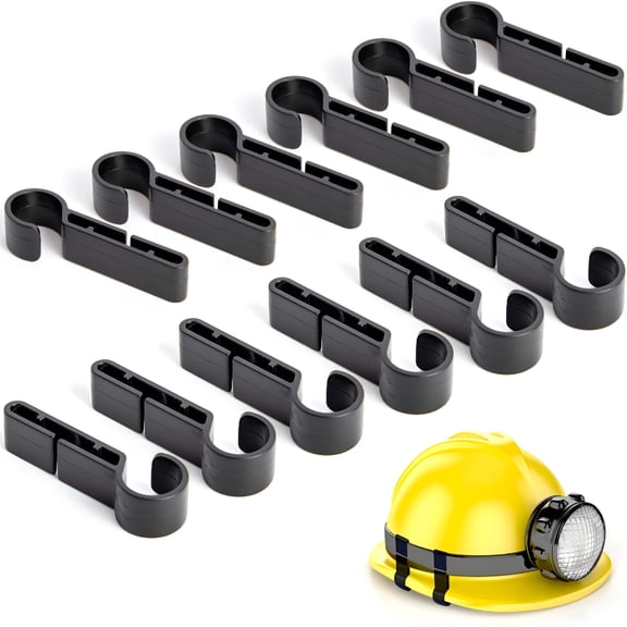 BPPEG Headlamp Clips Hook Hard Hat Light Clips,Headlamp Accessory