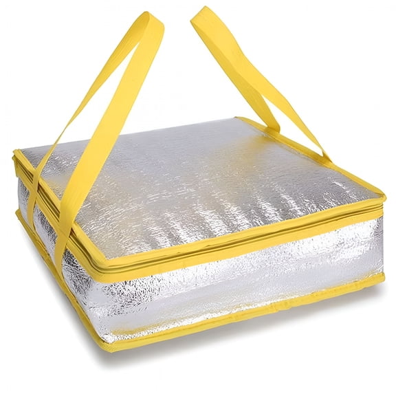 BPPEG Insulated Pizza Delivery Bag,Folding Insulated Food Warmer Bags for Catering Food Delivery,Reusable Pizza Carrier for Restaurant