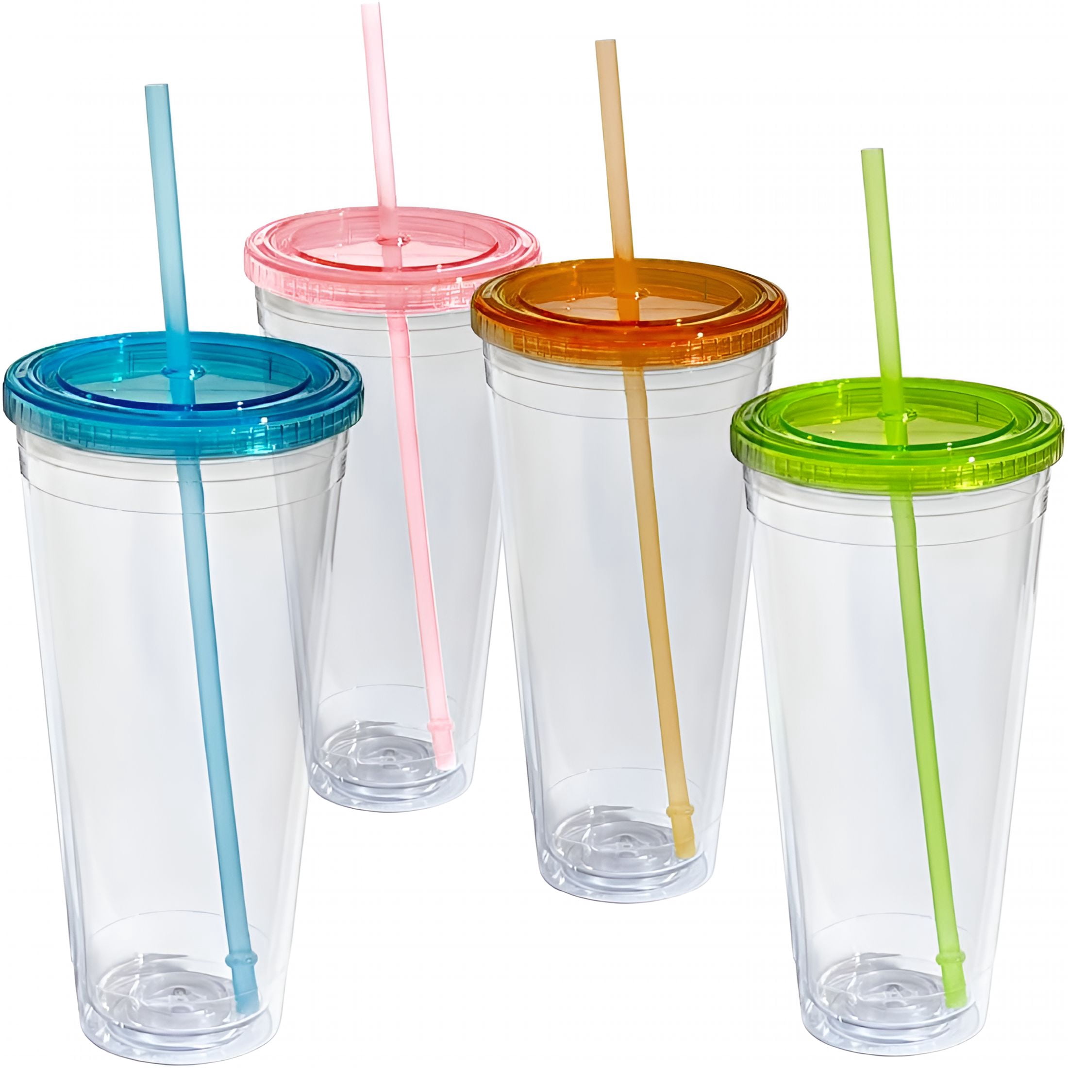 Plastic Insulated Tumblers for Hot and Cold Drinks at Walmart