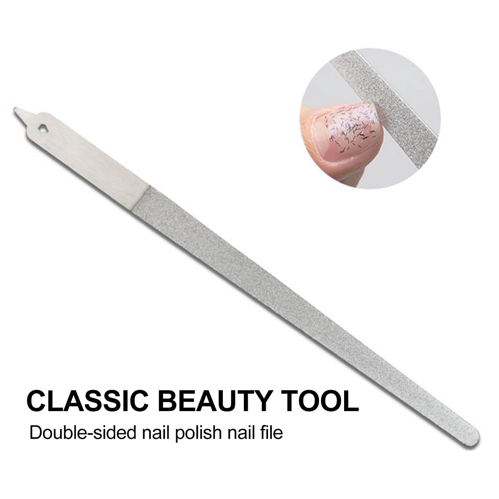 BPPEG Long Nail Sanding Files Reusable for Women Polishing Reusable ...