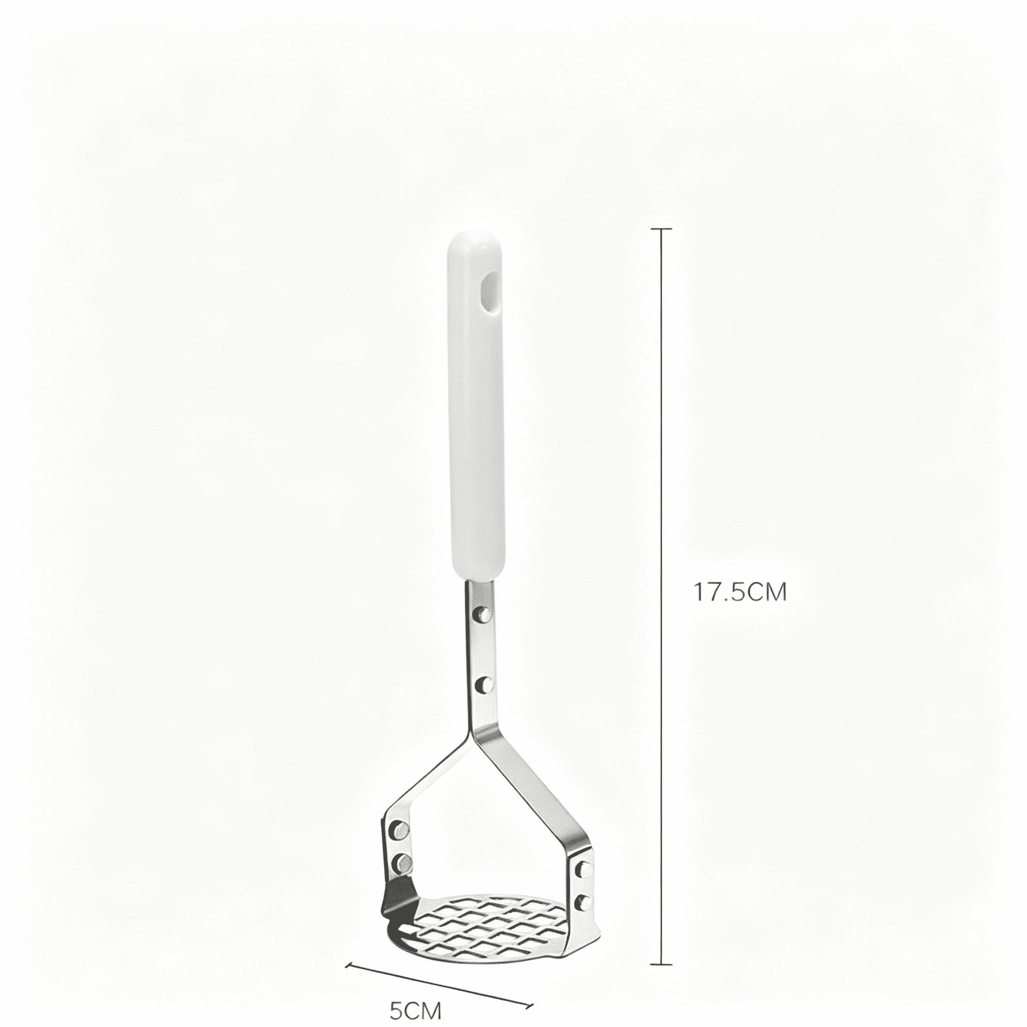 BPPEG Mini Potato Puddler Stainless Steel Household Manual Potato ...