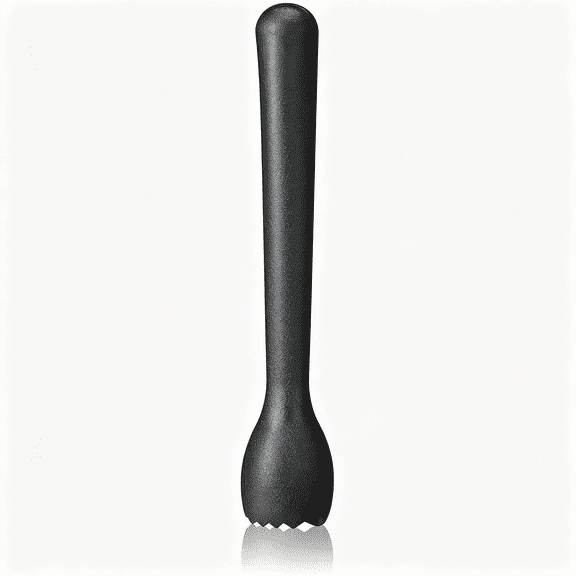 BPPEG Muddler for Cocktails,Fruits,Spices,Herbs,Bar Muddler for Mojitos,Mint Juleps,Old Fashioneds,Kitchen and Home Bar Accessories,Bartender Tools,Lemon&Lime Smasher,8.25",Black