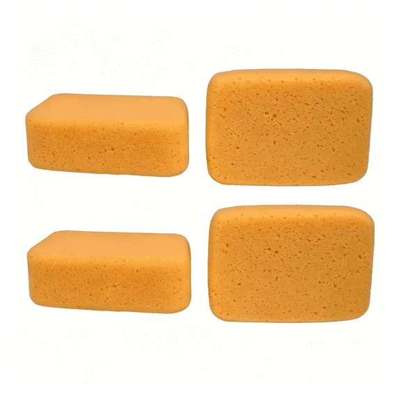 Sponge Labour BPPEG Multi-Purpose Jumbo Synthetic Silk Sponge Value Pack-4 Large ...