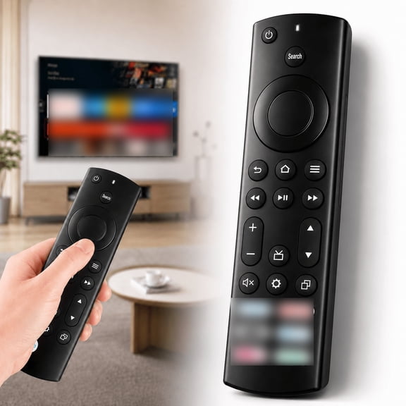 BPPEG Remote Replacement Compatible for Insignia/Toshiba/Pioneer Fire TV Remote, Universal Compatible for AMZ Fire Smart TV Remote (Not for Stick and Cube) with 6 Hot Keys