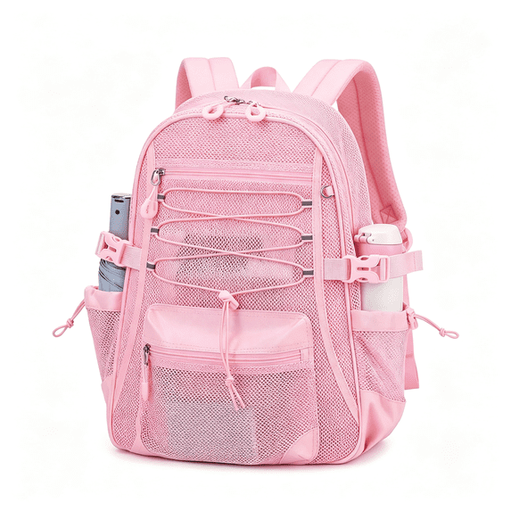 BPPEG See-Through Mesh Backpack for School, Lightweight, Ultra ...