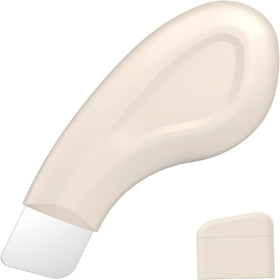 BPPEG Silicone Face Scraper for Deep Cleansing, Skin Spatula and Blackhead Remover, Gentle Facial Tool for Skincare Routine