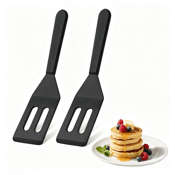 BPPEG Small Silicone Spatulas 2-Pack,Heat-Resistant Mini Spatula for ...