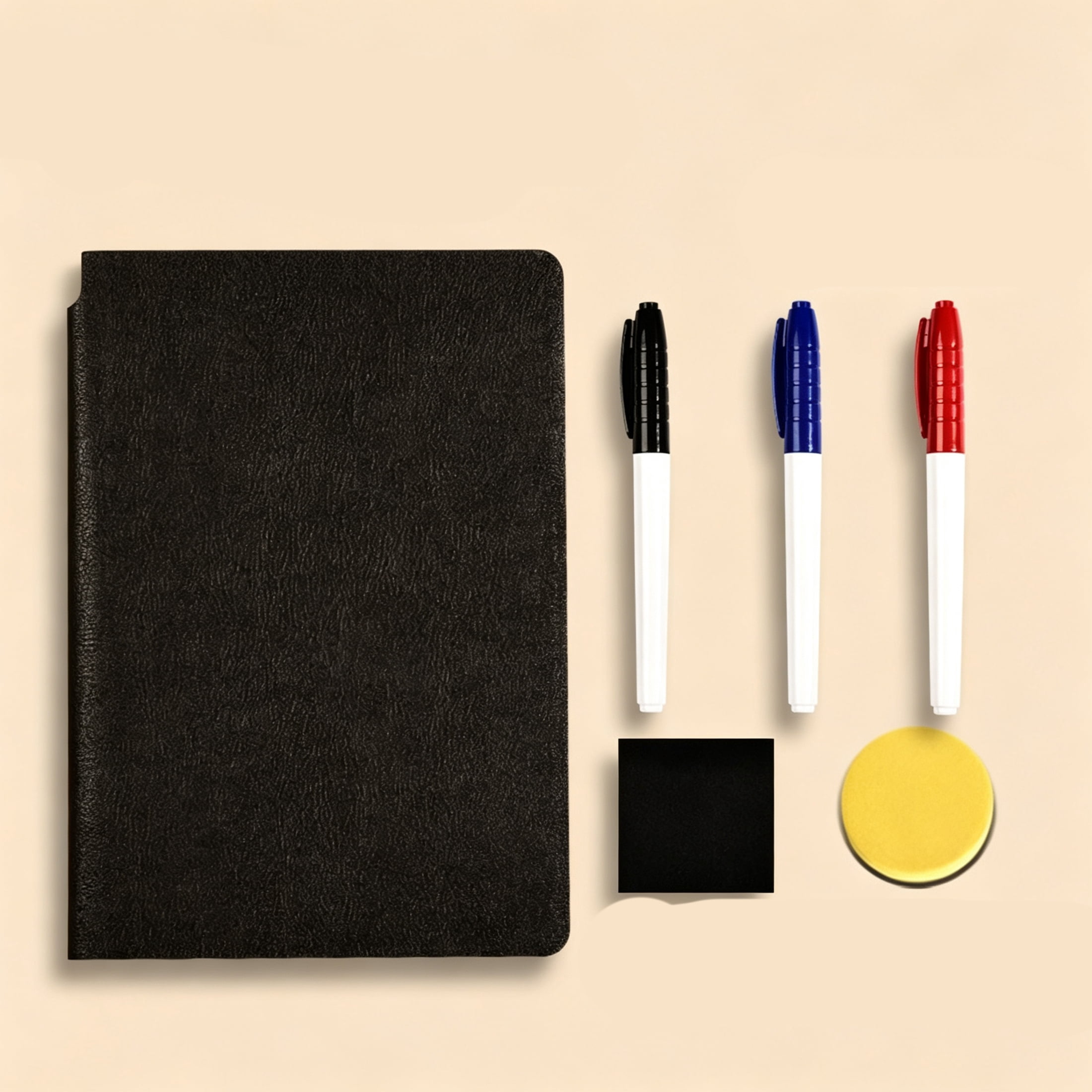 Small Notepad Notebook BPPEG Small White Board Notebook, A5 Reusable Whiteboard with Folding ...