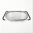 BPPEG Stainless Steel Colander Strainer - 6-Quart Collapsible Colander ...